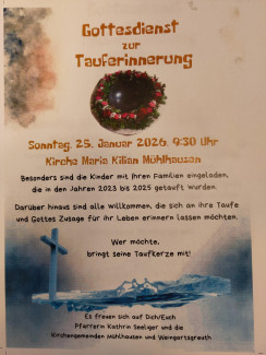 Tauferinnerungsgottesdienst